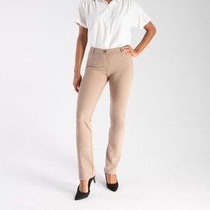 Betaband Straight Leg Dress Yoga Pants Khaki MP